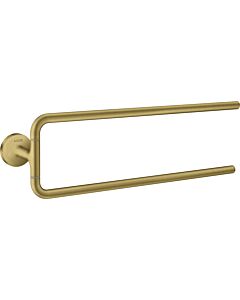 hansgrohe Axor Handtuchhalter 42822950 490mm, zweiarmig, schwenkbar, Wandmontage, brushed brass