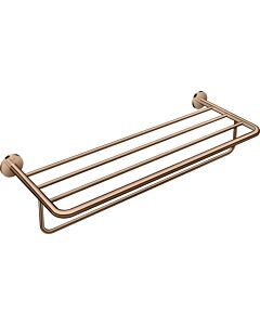 hansgrohe Axor Handtuchablage 42843300 655x250mm, mit Handtuchhalter, Wandmontage, polished red gold