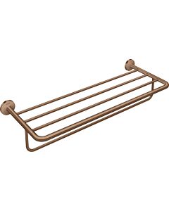 hansgrohe Axor Handtuchablage 42843310 655x250mm, mit Handtuchhalter, Wandmontage, brushed red gold