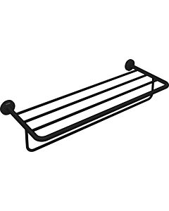 hansgrohe Axor Universal Circular Handtuchablage 42843670 655x250mm, mit Handtuchhalter, Wandmontage, mattschwarz