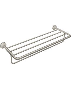 hansgrohe Axor Handtuchablage 42843800 655x250mm, mit Handtuchhalter, Wandmontage, stainless steel optic