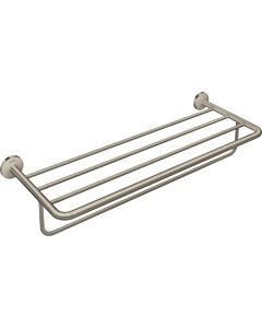 hansgrohe Axor Handtuchablage 42843820 655x250mm, mit Handtuchhalter, Wandmontage, brushed nickel