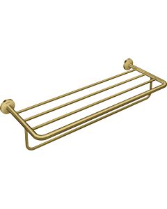 hansgrohe Axor Handtuchablage 42843950 655x250mm, mit Handtuchhalter, Wandmontage, brushed brass
