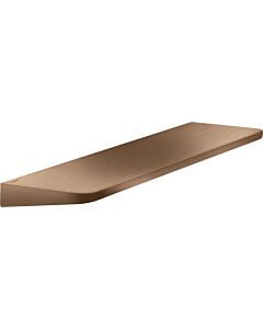 hansgrohe Axor Ablage 42844310 400x110mm, Wandmontage, brushed red gold