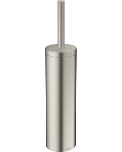 hansgrohe Axor WC-Bürstengarnitur 42855800 mit Deckel, Wandmontage, stainless steel optic