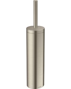 hansgrohe Axor WC-Bürstengarnitur 42855820 mit Deckel, Wandmontage, brushed nickel