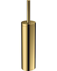 hansgrohe Axor WC-Bürstengarnitur 42855990 mit Deckel, Wandmontage, polished gold optic