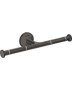 hansgrohe Axor Papierrollenhalter 42857340 double, montage mural, chrome noir brossé
