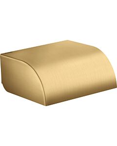 hansgrohe Axor Papierrollenhalter 42858250 146x142mm, avec couvercle, montage mural, optique or brossé