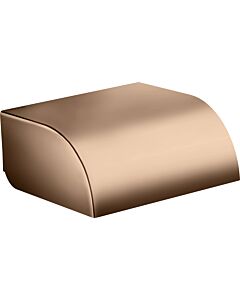 hansgrohe Axor Papierrollenhalter 42858300 146x142mm, mit Deckel, Wandmontage, polished red gold