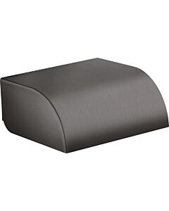 hansgrohe Axor Papierrollenhalter 42858340 146x142mm, mit Deckel, Wandmontage, brushed black chrome