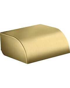 hansgrohe Axor Papierrollenhalter 42858950 146x142mm, mit Deckel, Wandmontage, brushed brass