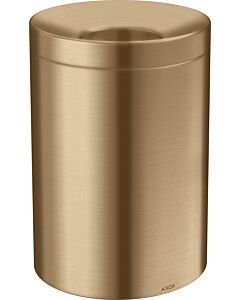 hansgrohe Axor Abfalleimer 42872140 freistehend, brushed bronze