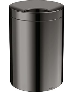 hansgrohe Axor poubelle 42872330 sur pied, chrome noir poli
