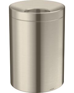 hansgrohe Axor poubelle 42872820 sur pied, nickel brossé