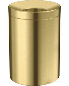 hansgrohe Axor Abfalleimer 42872950 freistehend, brushed brass