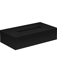 hansgrohe Axor Universal Boîte à mouchoirs circulaire 42873670 265x145mm, montage mural, noir mat