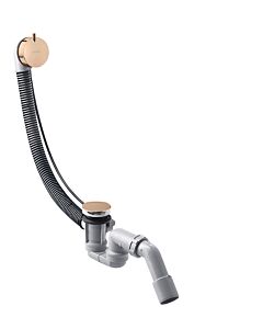 hansgrohe Flexaplus Komplettset 58316300 Ab- und Überlaufgarnitur, polished red gold