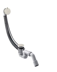 hansgrohe Flexaplus Komplettset 58316800 Ab- und Überlaufgarnitur, stainless steel optic