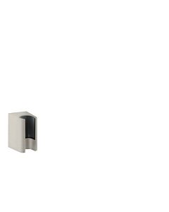 hansgrohe Axor One Brausehalter 45721800 feste Halteposition, Edelstahl-Optik