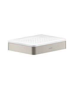 hansgrohe Axor Seifenschale 42803800 Keramikeinsatz, Edelstahl-Optik