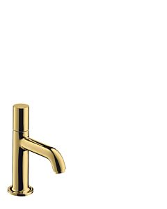 hansgrohe valve pilier Axor 38130990 projection 100mm, sans garniture de vidange , optique or poli