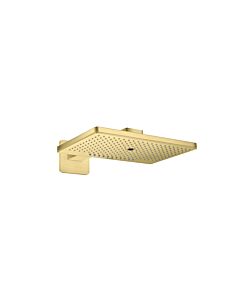 hansgrohe Axor Kopfbrause 35276950 mit Brausearm, Rosette, brushed brass