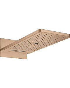 hansgrohe Axor overhead shower 35283310 concealed wall Plumbing , brushed red gold