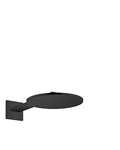 hansgrohe Axor overhead shower 35300670 with shower arm, matt black