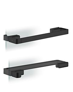 hansgrohe Axor poignée de porte de douche 42837670 444mm, noir mat