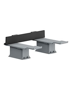 hansgrohe Axor adapter set 42870670 matt black