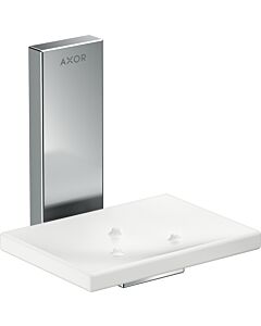 hansgrohe Axor Universal Rectangular soap dish 42605000 glass, wall mounting, chrome