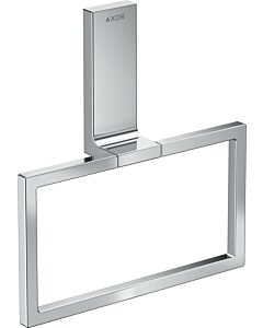 hansgrohe Axor Universal Anneau porte-serviette rectangulaire 42623000 carré, pivotante , chromé