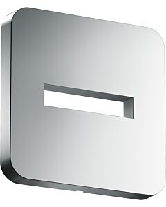 hansgrohe Rosette 35214000 130x130mm, softsquare, Wandmontage, chrom