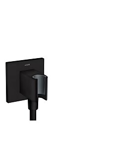 hansgrohe Axor Porter unit 36734670 square, with backflow preventer, integrated holding function, matt black