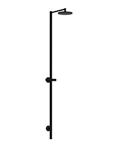 hansgrohe Axor Starck Duschsäule 12671670 mit Kopfbrause, ohne Handbrause, mattschwarz