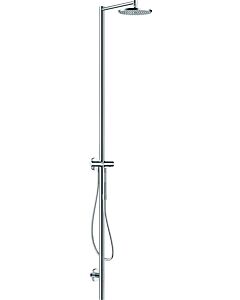 hansgrohe Axor Starck Duschsäule 12672000 mit Thermostat, Kopfbrause 240 1jet, chrom