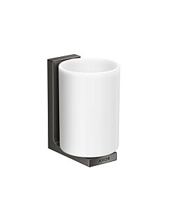 hansgrohe Axor tooth cup 42604330 glass, wall mounting, polished black chrome