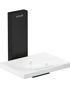 hansgrohe Axor porte-savon 42605670 verre, montage mural, noir mat