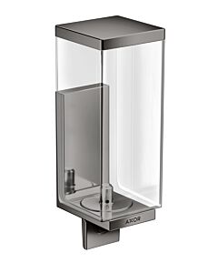 hansgrohe Axor lotion dispenser 42610330 glass, wall mounting, polished black chrome
