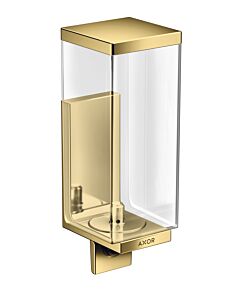 hansgrohe Axor distributeur de lotion 42610990 verre, montage mural, optique or poli