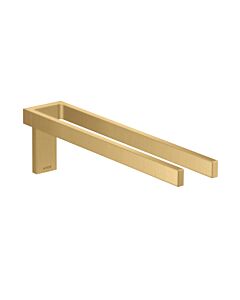 hansgrohe Axor porte-serviettes 42622250 380mm, à deux bras, fixe, optique or brossé