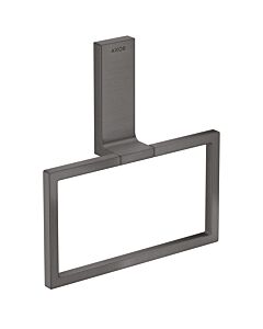 hansgrohe Axor anneau porte-serviettes 42623340 carré, pivotante , chrome noir brossé