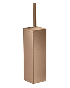 hansgrohe Axor WC brush set 42655310 with lid, wall mounting, brushed red gold