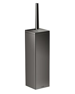 hansgrohe Axor WC - garniture de toilette 42655330 avec couvercle, montage mural, chrome noir poli