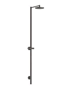 hansgrohe Axor Starck Duschsäule 12671340 mit Kopfbrause, ohne Handbrause, brushed black chrome