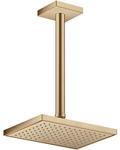 hansgrohe Deckenanschluss 26438140 300 mm, brushed bronze, eckig