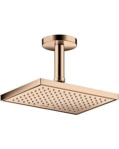 hansgrohe Axor ceiling connector 26432300 100mm, round, polished red gold