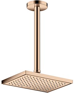 hansgrohe Axor Deckenanschluss 26433300 300mm, rund, polished red gold