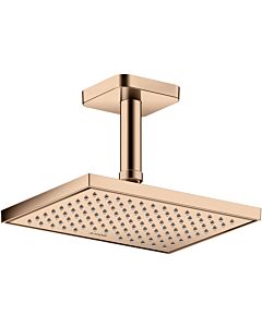 hansgrohe Axor Kopfbrause 35374300 Decken- oder Wandmontage, 245x185mm, 1jet, polished red gold